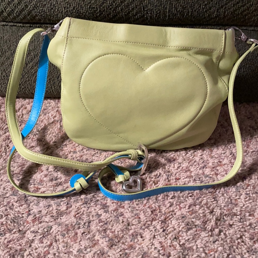 Brighton Lime green shoulder bag